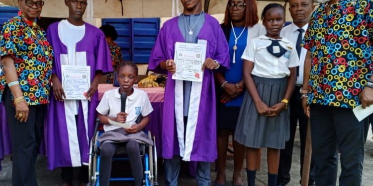 Sanwo-Olu urges investment in disable youth, as two graduate from FOPWD