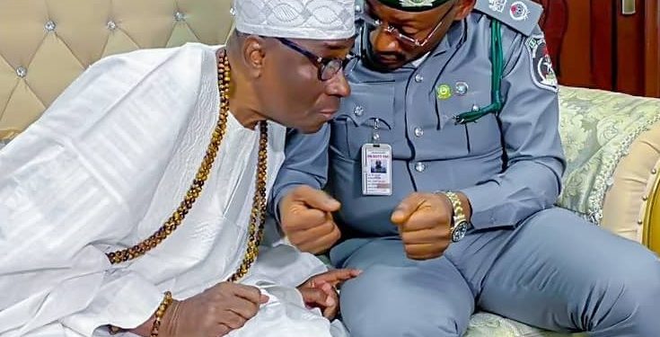 Akiolu backs Customs’ trade facilitation, anti-smuggling drives, as Olomu courts cooperation