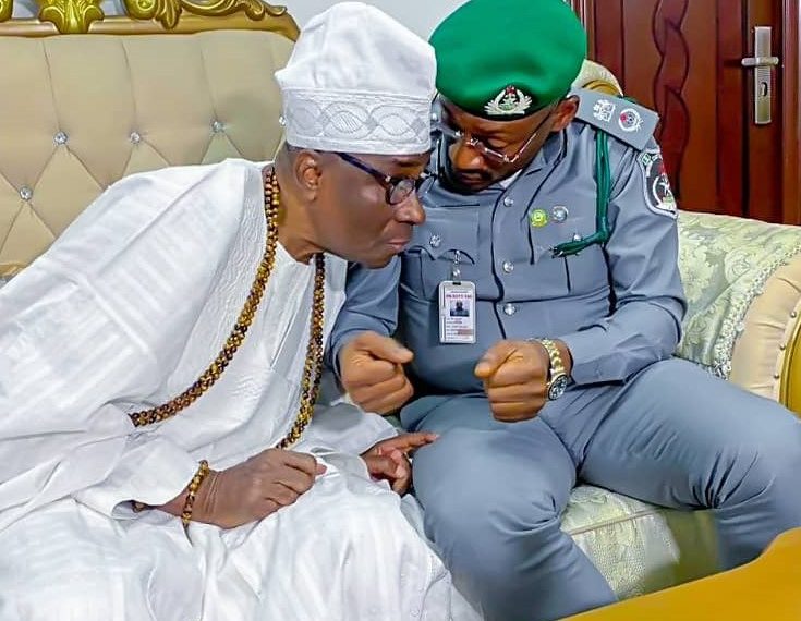 Akiolu backs Customs’ trade facilitation, anti-smuggling drives, as Olomu courts cooperation