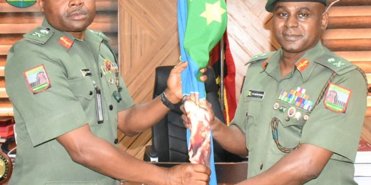 Gen. Usman hands over at 81 Div., urges officers to remain professional, support successor