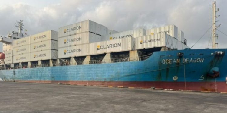 Clarion Shipping woos shippers, freight agents to MV OCEAN DRAGON