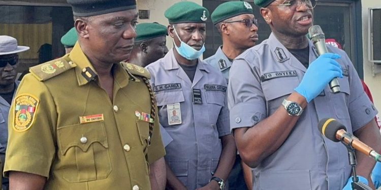 Tincan Customs Command intercepts, hands over ₦5.3b illicit drugs