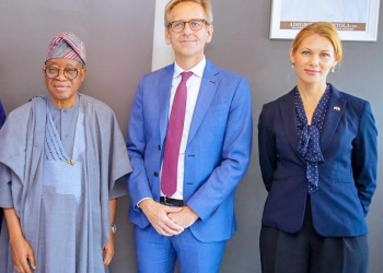 Oyetola receives Danish envoy, woos nationals to Blue Economy potentials